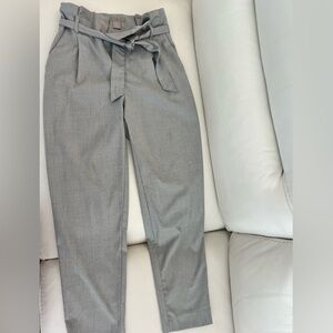 H&M paper bag high waisted pants